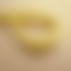 Echevette fil à broder soie/rayonne jaune paille - fbsr-1196 
