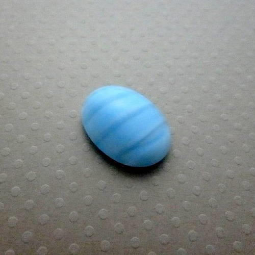 Cabochon en verre swirl blue 18x25mm - cab1825-1290 