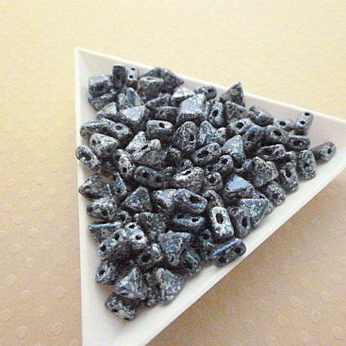 10 gr de perles kheops® par puca® 6mm tweedy blue -  pr35-1247 