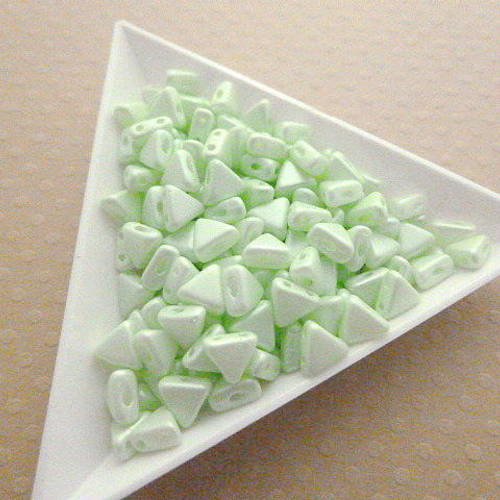 10 gr de perles kheops® par puca® 6mm green pearl -  pr35-1245 