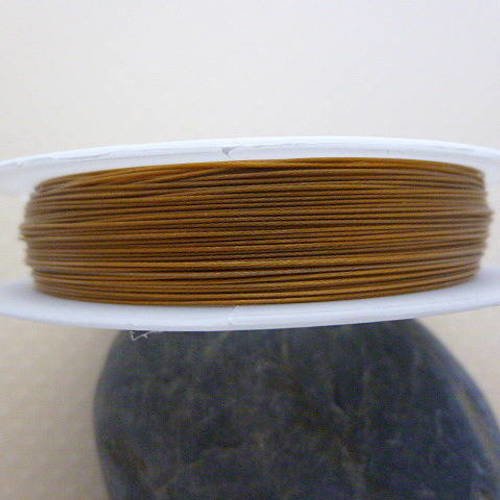 50m fil cablé dark goldenrod - fcb-0760 