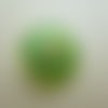 Bouton en verre lemon green 27 mm - b27-0387 