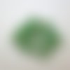 Lot de 50 facettes 4 mm op. turquoise picasso - f4–0604 