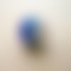 Perle strass dégradée bleu/crystal 12 mm
