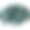 10 perles jade naturelle nuance de vert  6mm (bad)