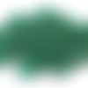 10 perles jade naturelle vert foncé 6mm (11) 