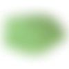 10gr perles de rocaille vert pomme nacré en verre  2mm environ 800 perles (ref49)