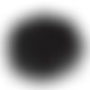 10gr perles de rocaille noir en verre  2mm environ 800 perles (ref69)