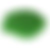10gr perles de rocaille vert en verre  2mm environ 800 perles(ref38)