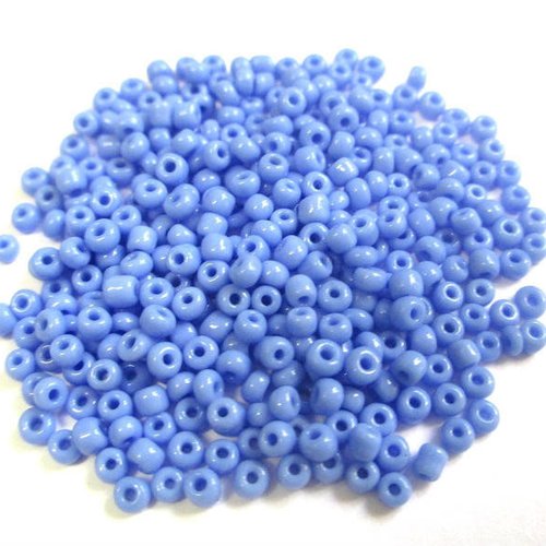 10gr perles de rocaille lavande 2mm (environ 800 perles)
