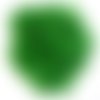 10gr perles de rocaille vert bouteille transparent  2mm (environ 800 perles)