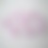10 perles lilas imitation jade en verre 8mm
