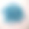 10gr perles de rocaille tube en verre couleur bleu clair 5mm