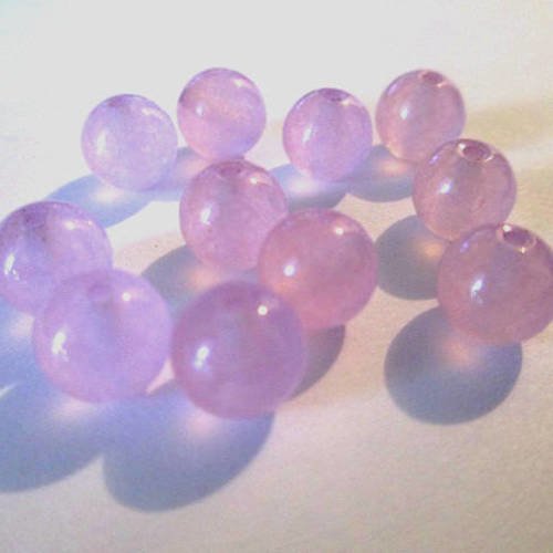 10 perles jade naturelle lilas 8mm (13) 