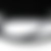 5m cordon suédine noir aspect daim 3 mm 