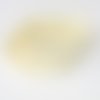 1 mètre ruban gros grains beige imprimé étoile blanche 10mm 