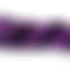 Fil nylon tressé violet 2mm en écheveaux de 12m 