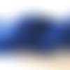 Fil nylon tressé bleu foncé 2mm en écheveaux de 12mm 