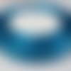 1 bobine 22 m ruban satin couleur bleu turquoise 20mm 