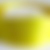 1 bobine 22 m ruban satin couleur jaune  20mm 