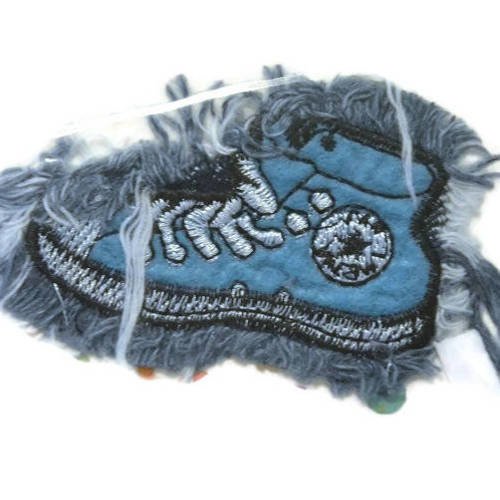 Écusson, patch embellissement applique thermocollant chaussure  7cm 