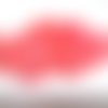 10 perles jade naturelle corail  6mm (10) 