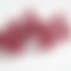 10 perles jade naturelle bordeaux 8mm 