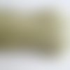 10 mètres fil coton ciré beige   0.7mm 