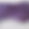 10 mètres fil coton ciré violet 0.7mm 
