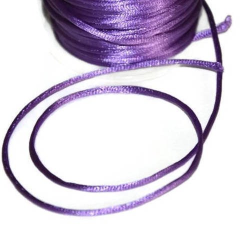 10m fil nylon  violet queue de rat 2mm 