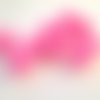 10 perles rose bonbon en verre peint 10mm (t) 