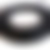 10m ruban organza noir 10mm 