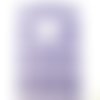 10 sachets plastique à anse 14x9cm à motifs violet 