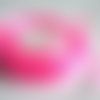 10m ruban organza rose bonbon 10mm 