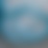 15m ruban organza bleu 3mm 
