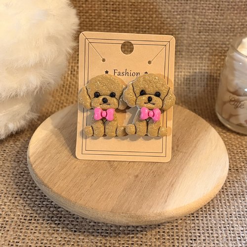 Boucle d'oreille petit chien