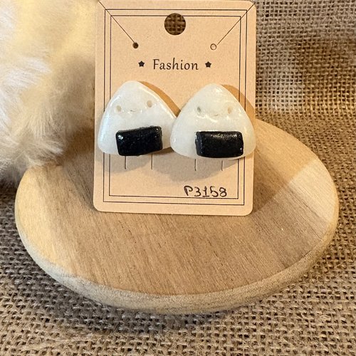 Boucle d’oreille sushis