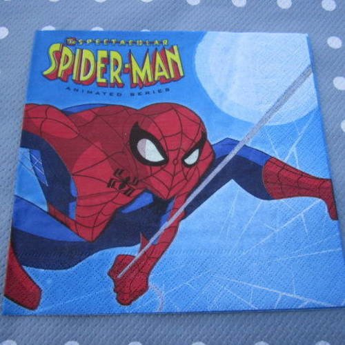 Serviette en papier spider-man  (369) 