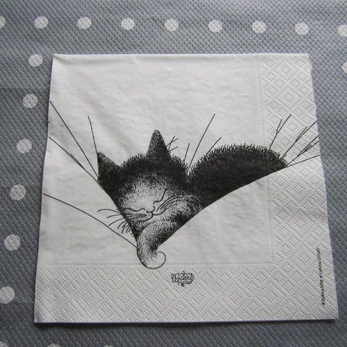 Serviette en papier chats dubout (288) 
