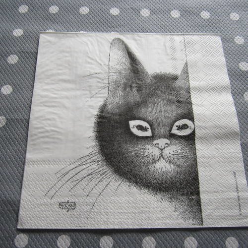 Serviette en papier chats dubout (292) 