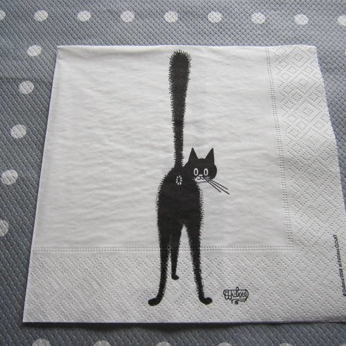 Serviette en papier chats dubout (291) 