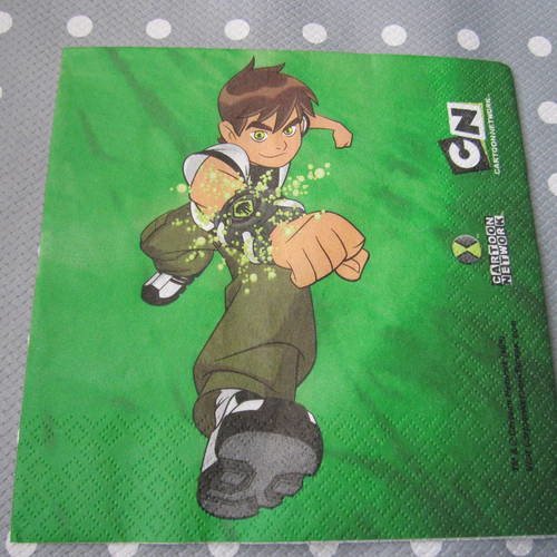 Serviette en papier ben 10 (258) 