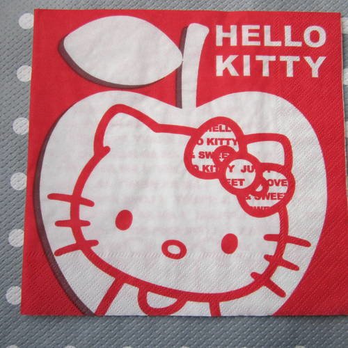 Serviette en papier hello kitty (248) 