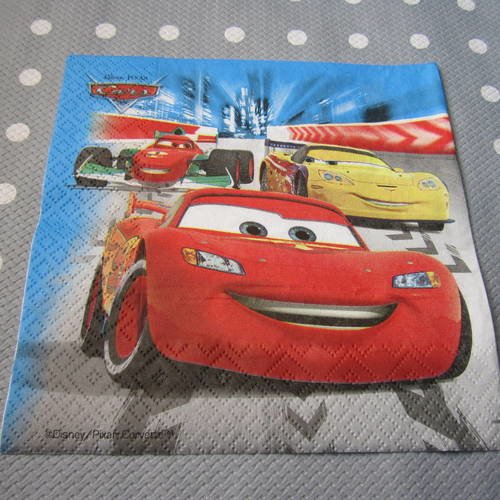 Serviette en papier cars / voitures (194) 