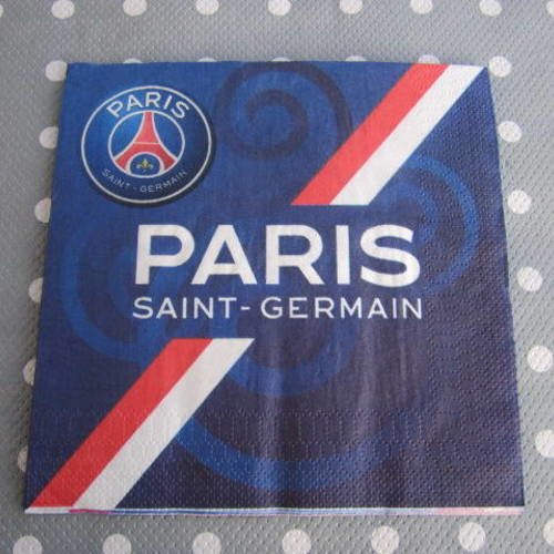 Serviette en papier football / paris saint germain (133)
