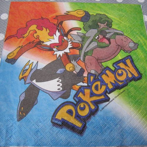 Serviette en papier pokemon (97) 