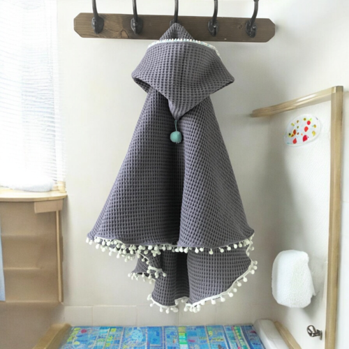 Poncho de plage enfant