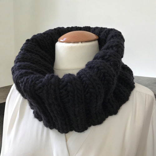 Echarpe snood laine unisexe