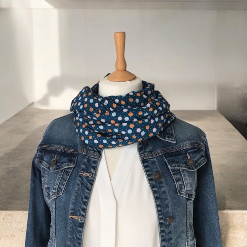 Echarpe snood double tour  femme