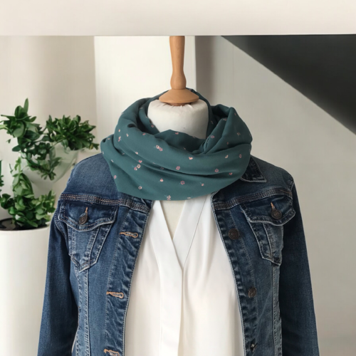 Echarpe snood double tour  femme